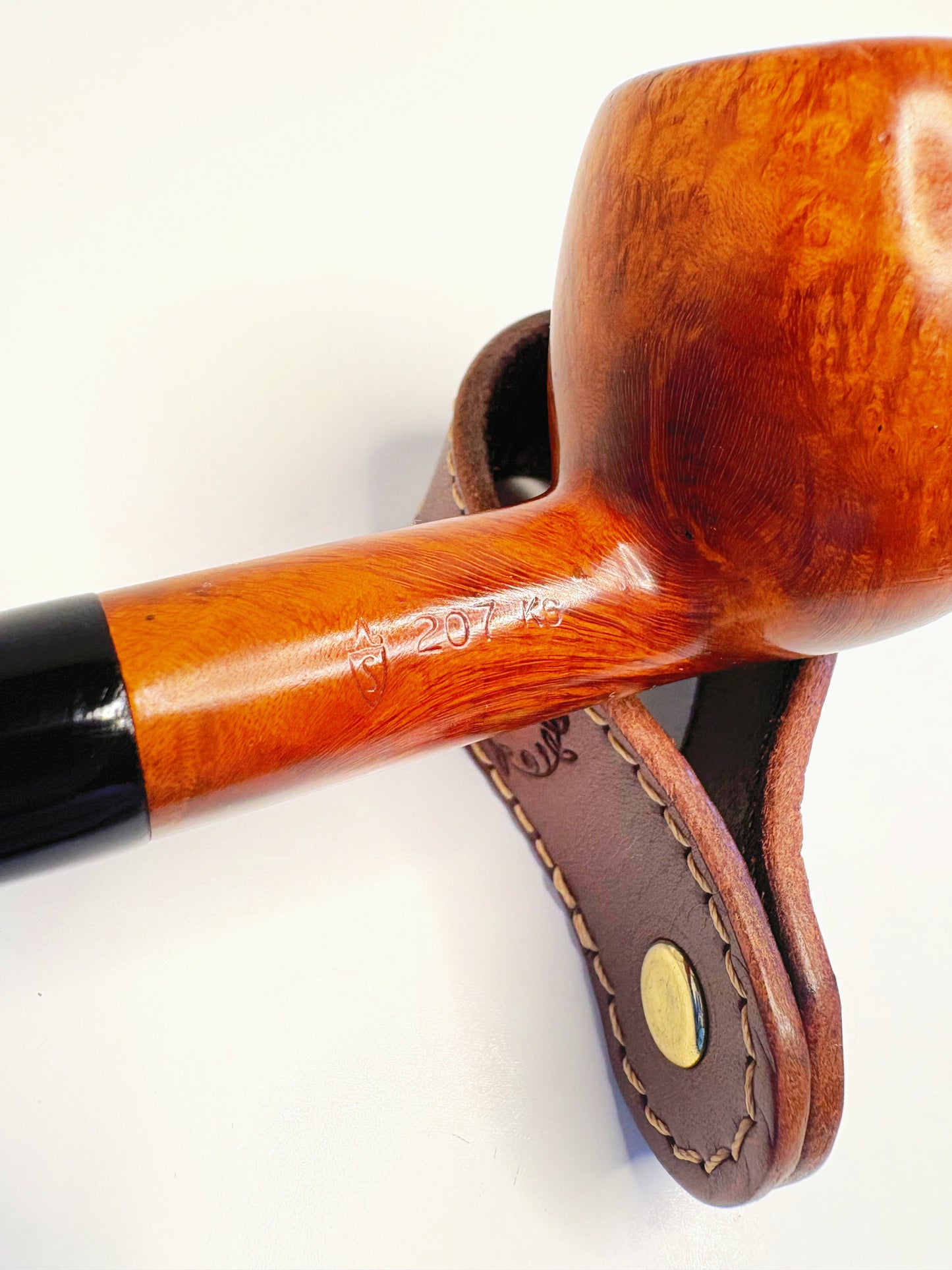 Savinelli Oscar no. 207 KS Aged Briar Smooth Italian Estate Pipe