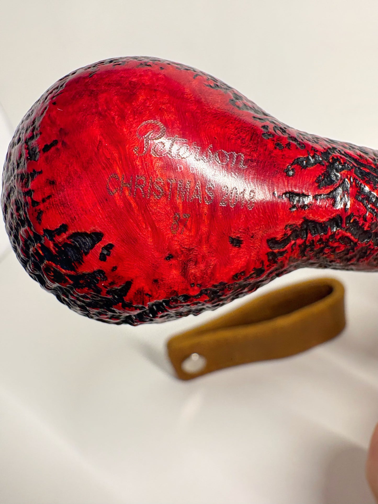 Peterson Christmas 2018 Sandblasted no.87 Irish Estate Pipe