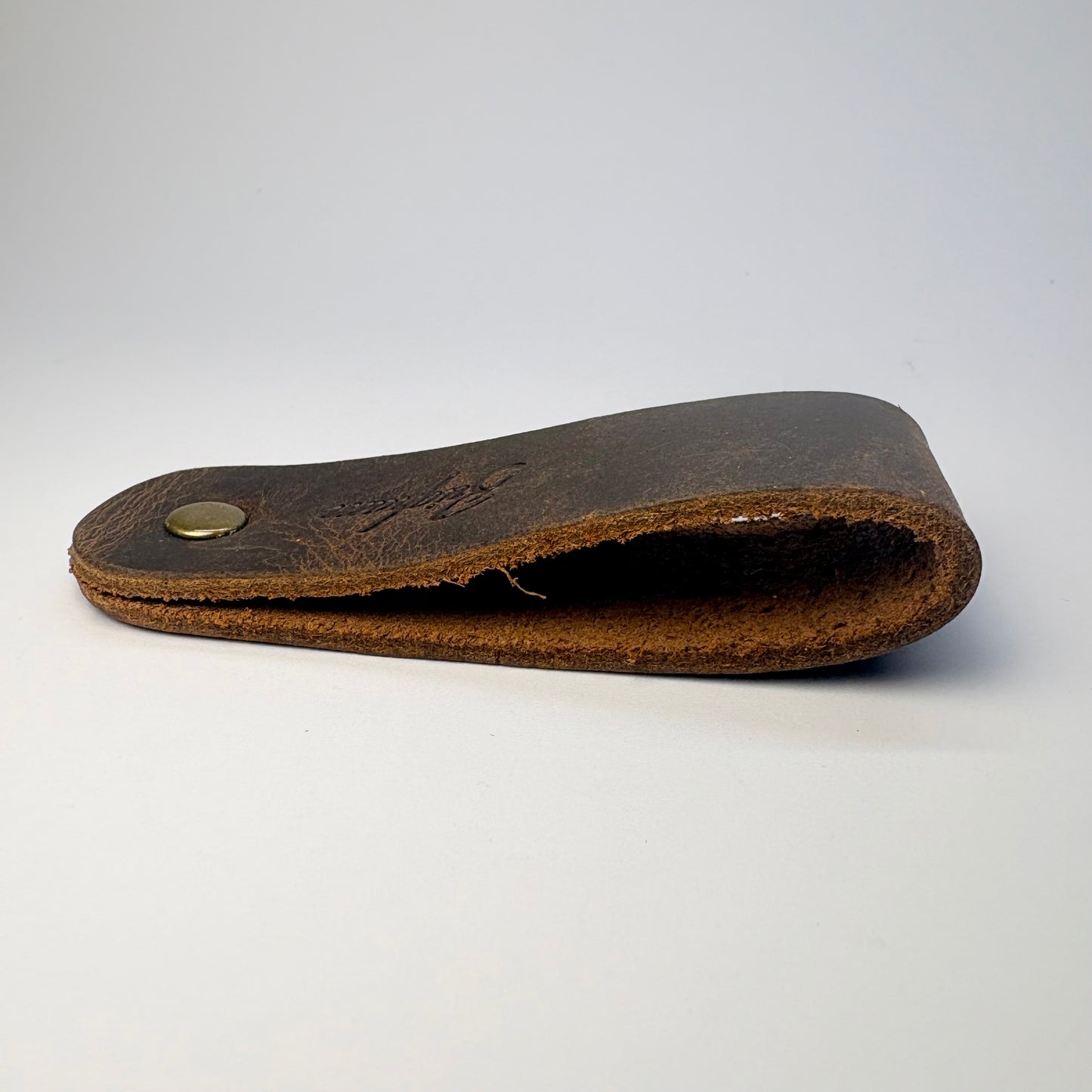 Brigham Leather Pipe Stand - Vintage