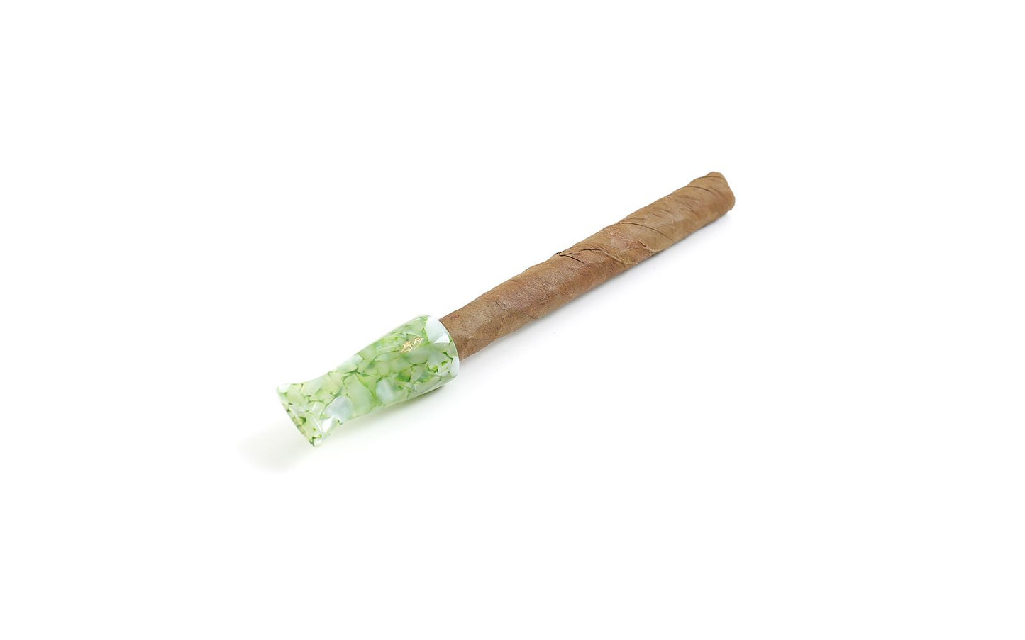 Savinelli Tuscan Cigar Holder Mottled Green