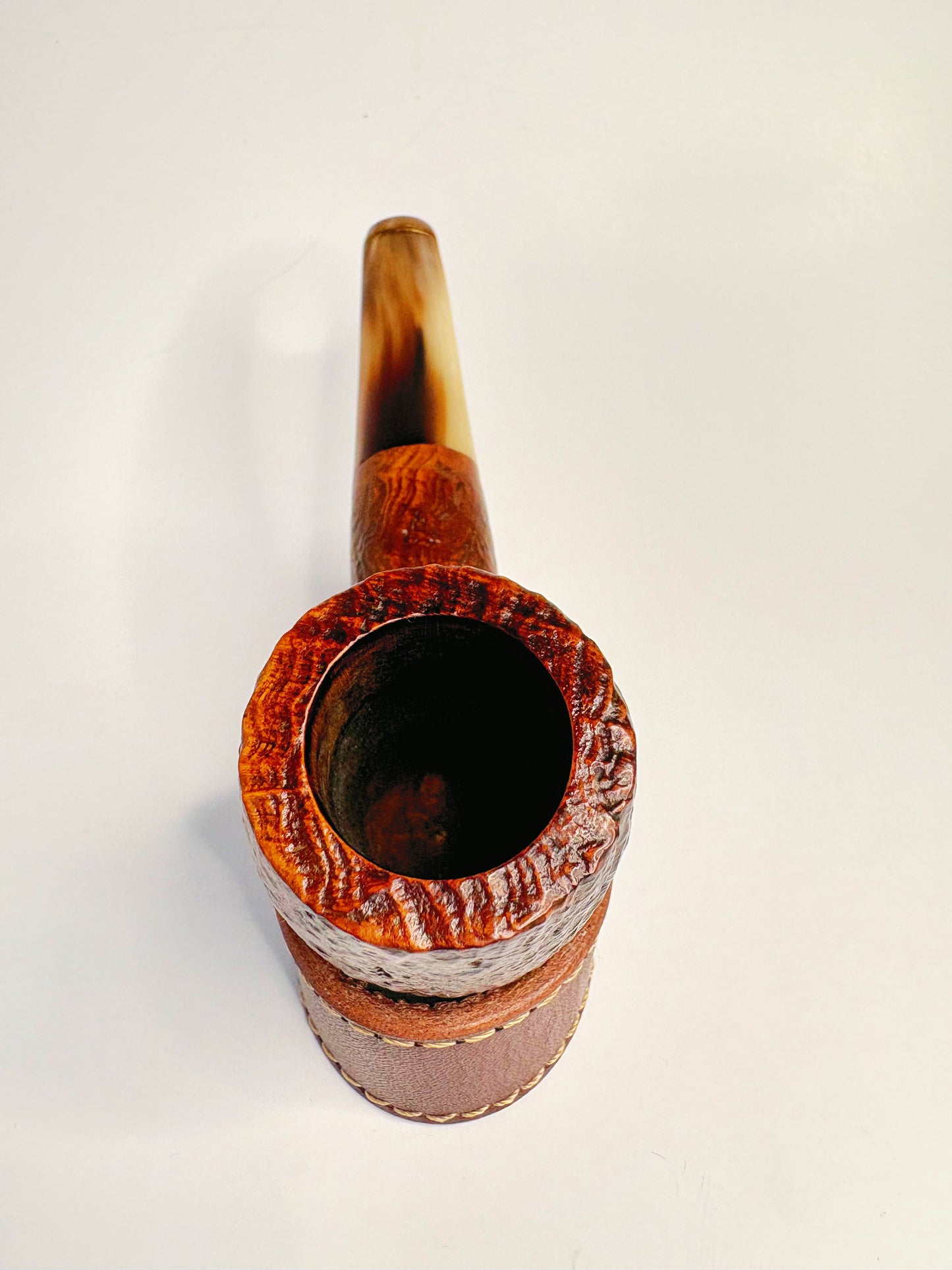 Ropp Stout Horn Stem French Estate Pipe