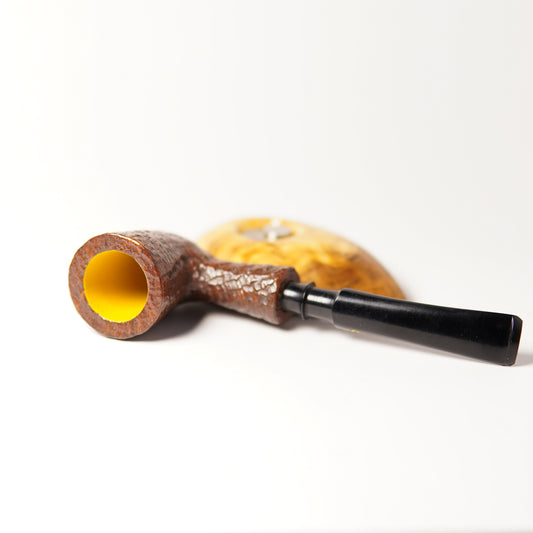 NOS Yello-Bole Centura Rusticated Pipe