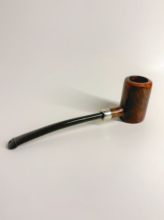 Peterson Specialty Series Army Mounted Silver Tankard Irish Estate Pipe