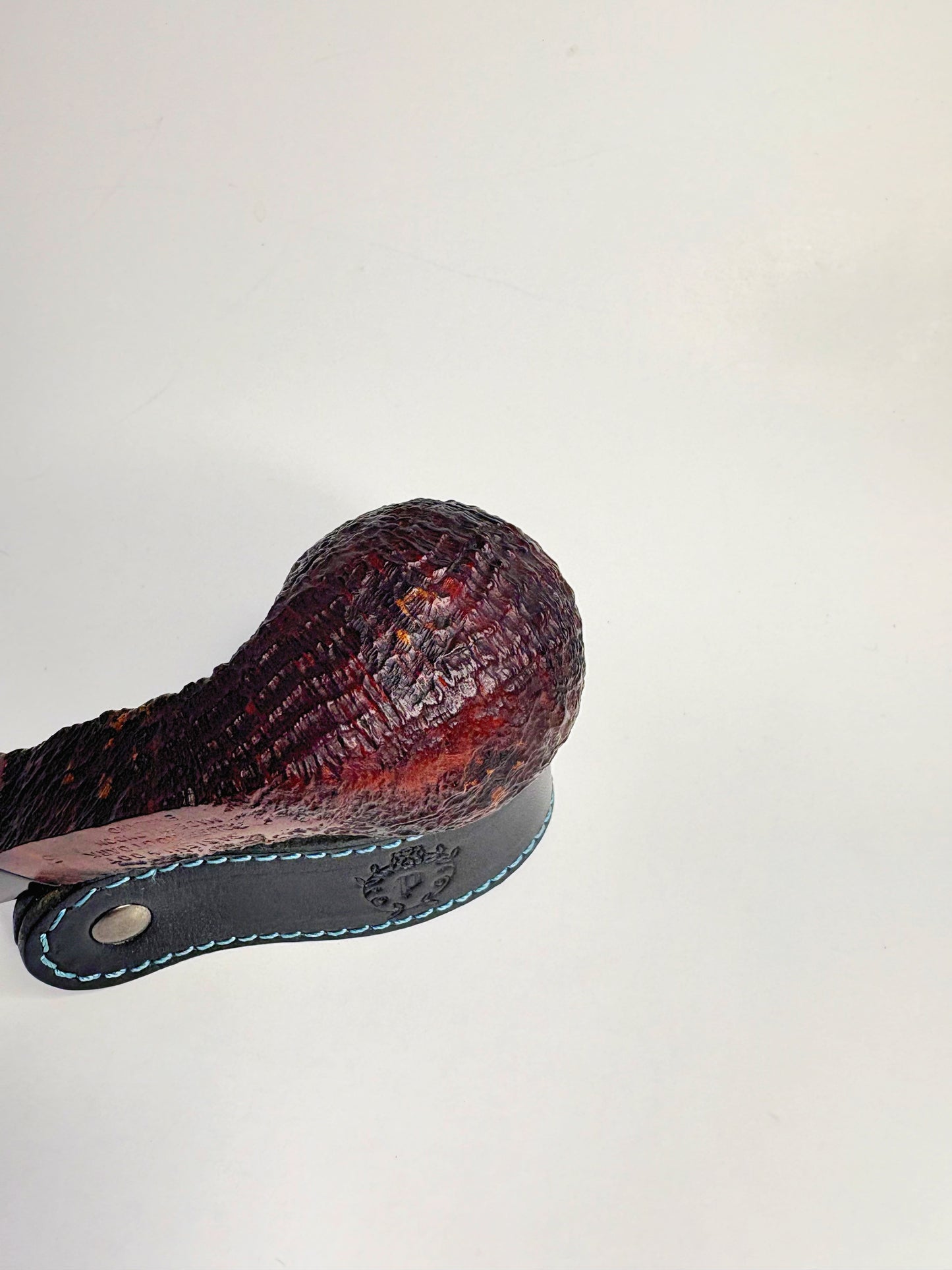Sasieni Four Dot “Ruff Root Dark” Shape 5 English Estate Pipe