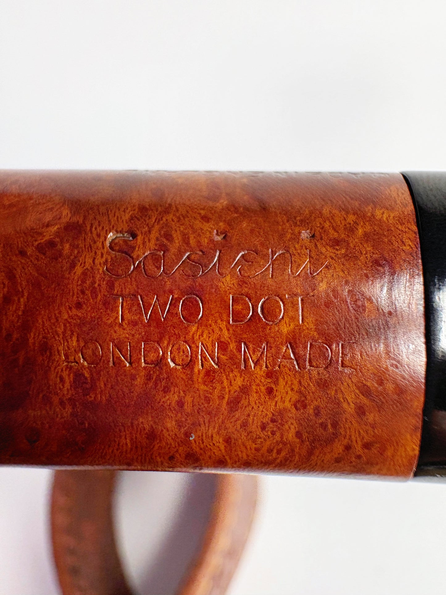 Sasieni Two Dot Smooth Apple English Estate Pipe