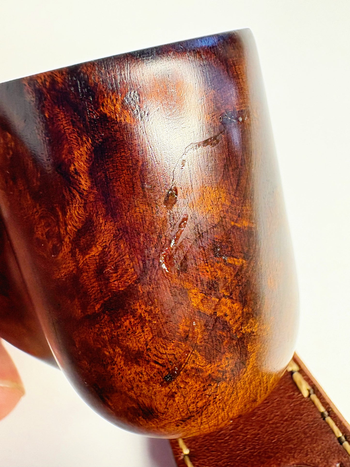 Wally Frank LTD Oom Paul 1940's American Estate Pipe
