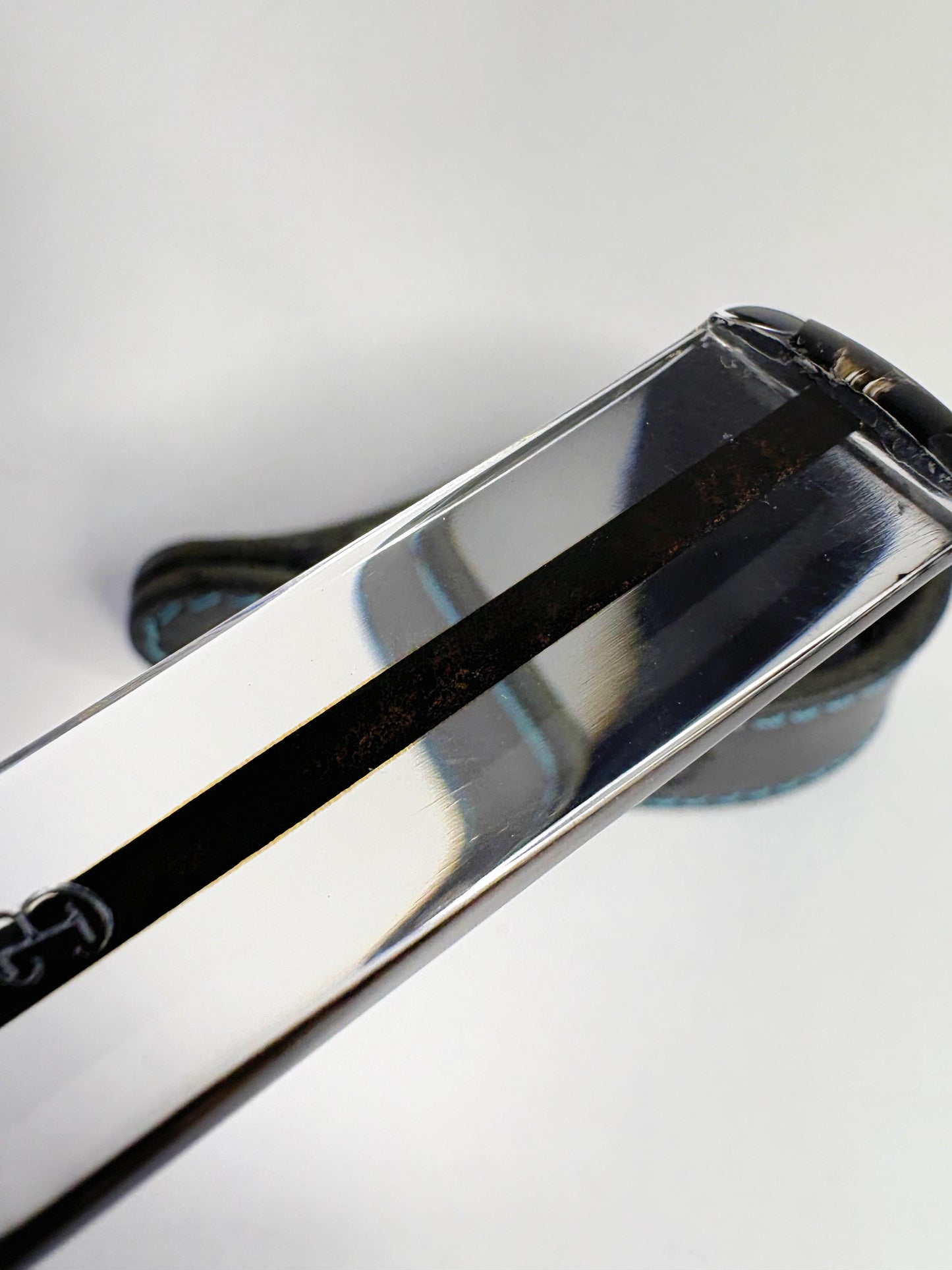 Big Ben Silver Shadow Acrylic Stem Dutch Estate Pipe