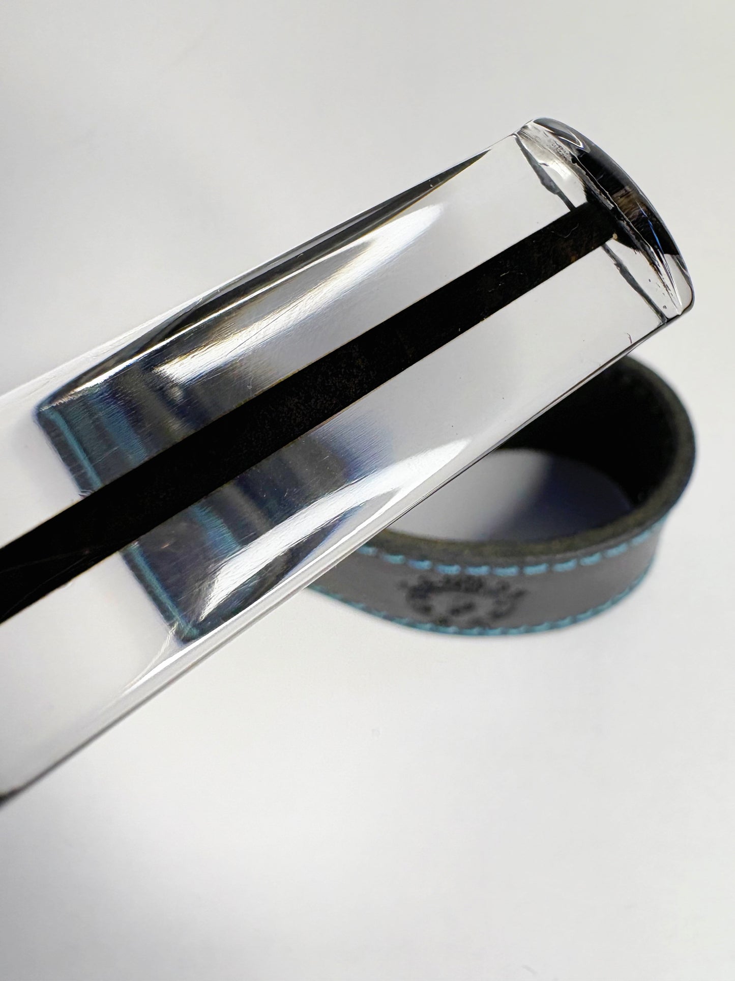 Big Ben Silver Shadow Acrylic Stem Dutch Estate Pipe