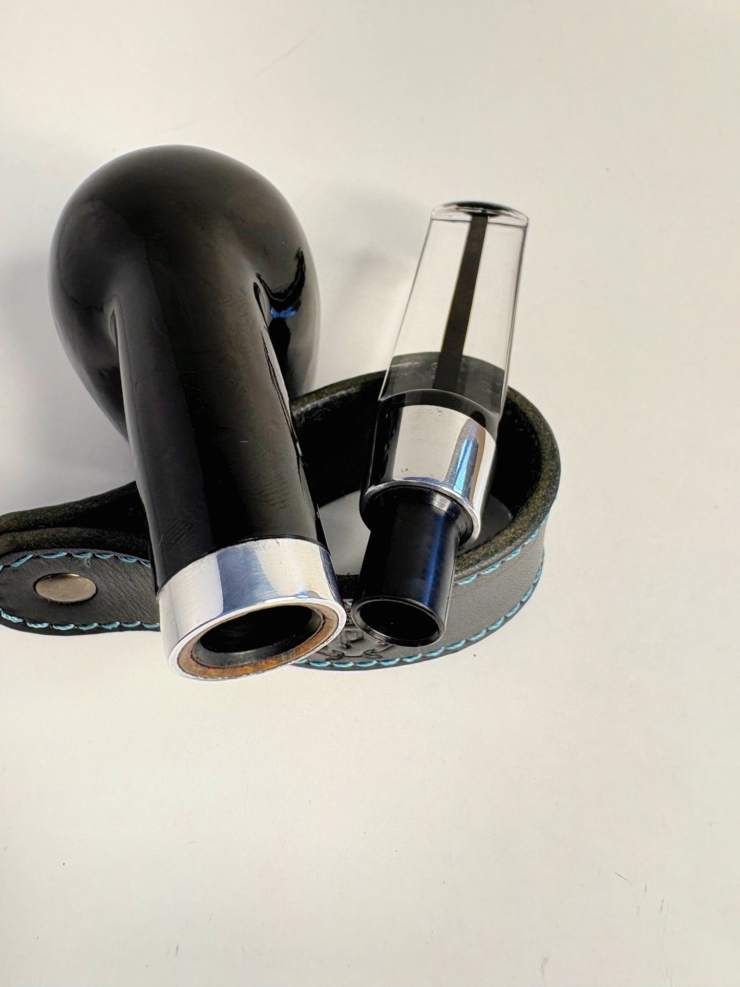 Big Ben Silver Shadow Acrylic Stem Dutch Estate Pipe