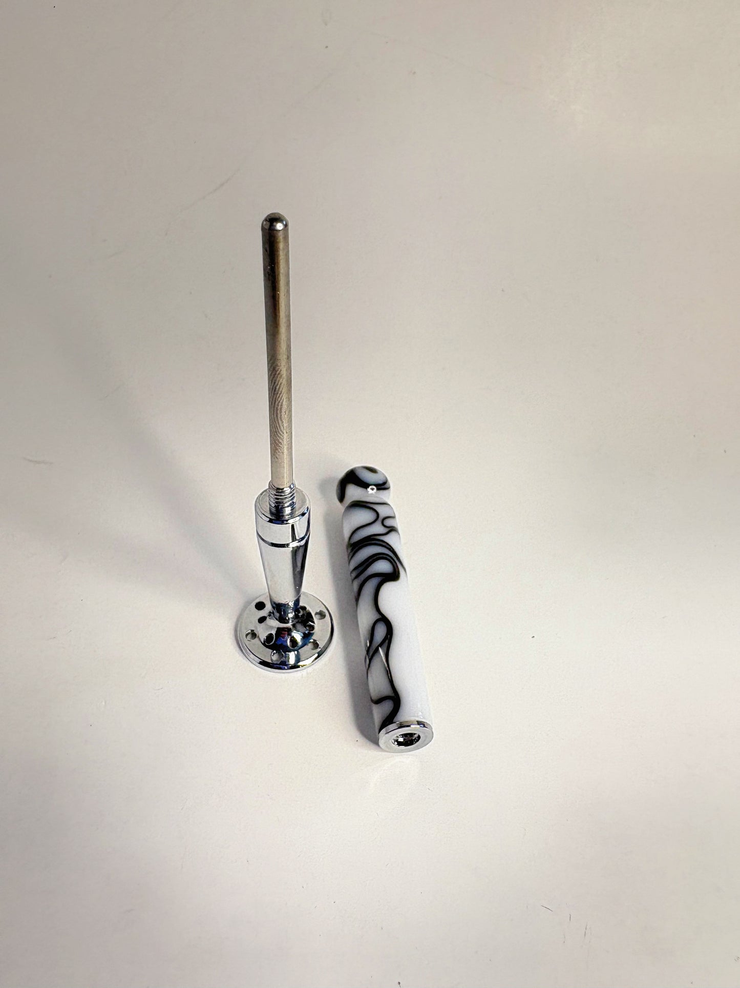 Acrylic Swirl Pipe Tamper
