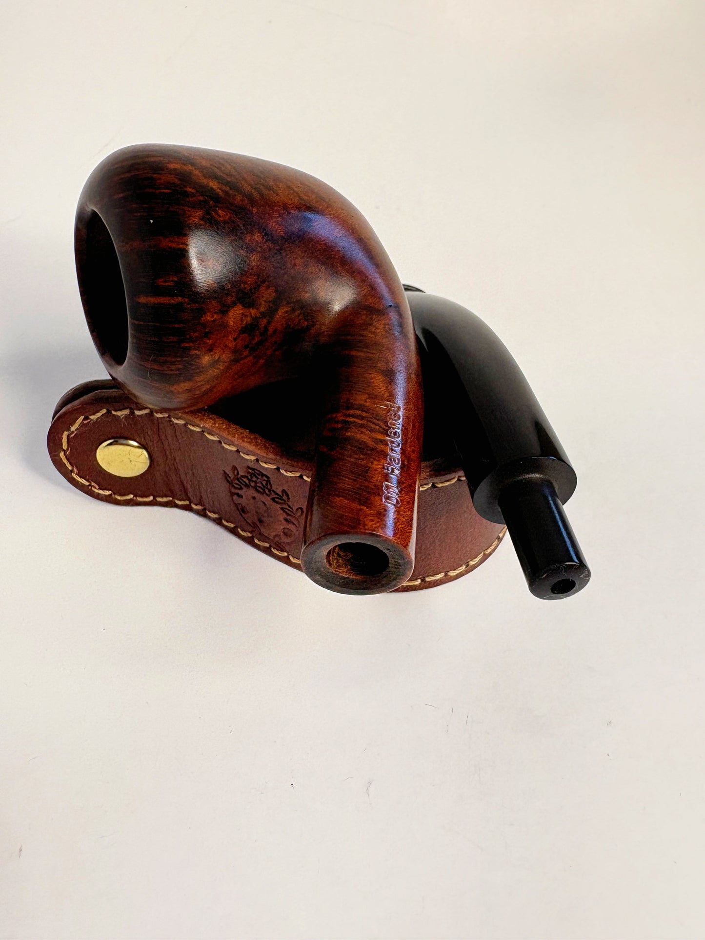 Jarl “Oil Hardened” Bent Billiard Danish Estate Pipe