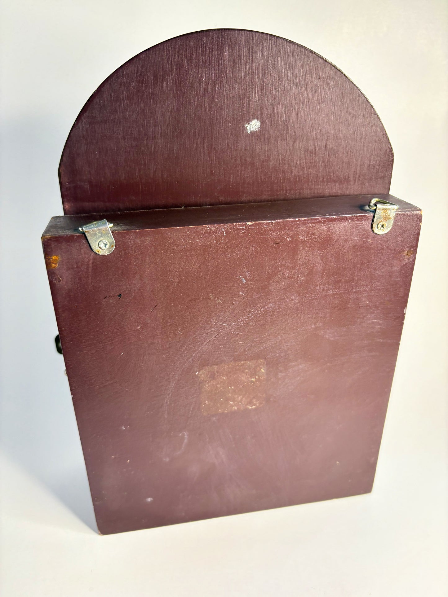 Vintage RJ Morgan's Pipe Tobacco & Fine Cigars Wooden Key Cabinet