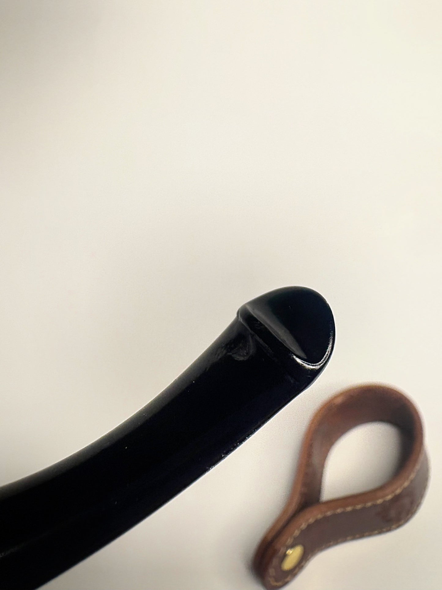 Peterson Bent Apple African Meerschaum Irish Estate Pipe