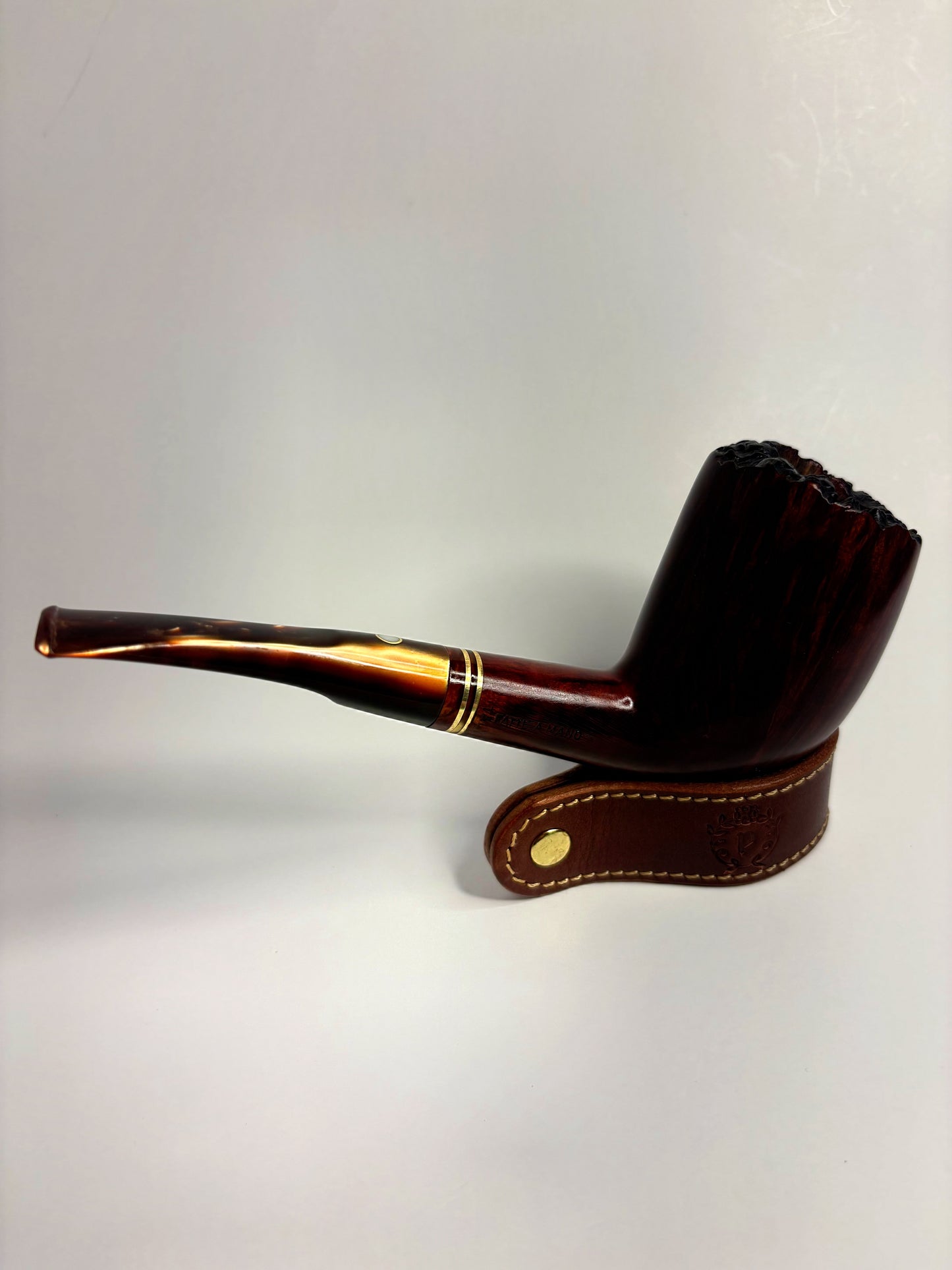 Mauro Armellini Straight Grain Billiard Italian Estate Pipe