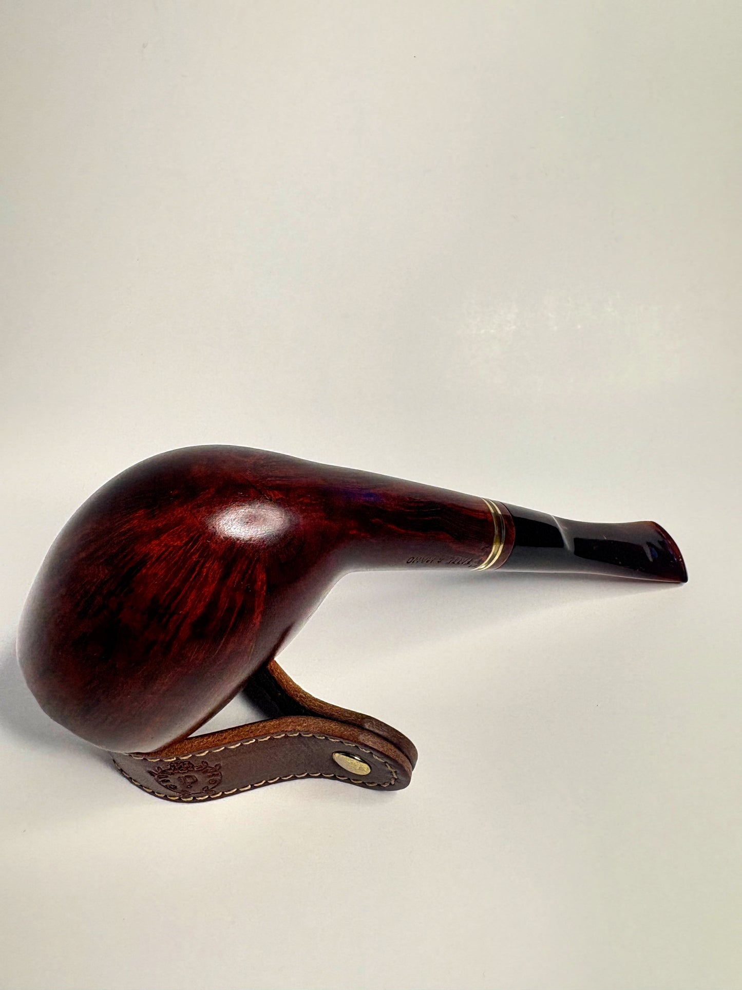Mauro Armellini Straight Grain Billiard Italian Estate Pipe
