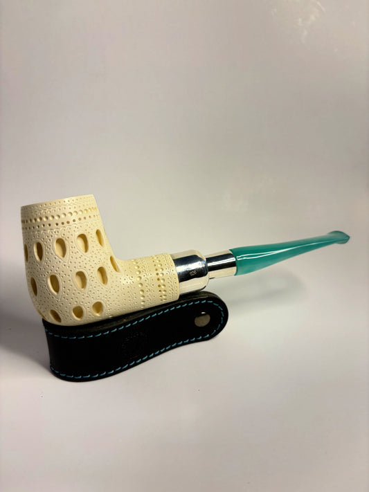 Ahmet Govem Military Mount Meerschaum Pipe