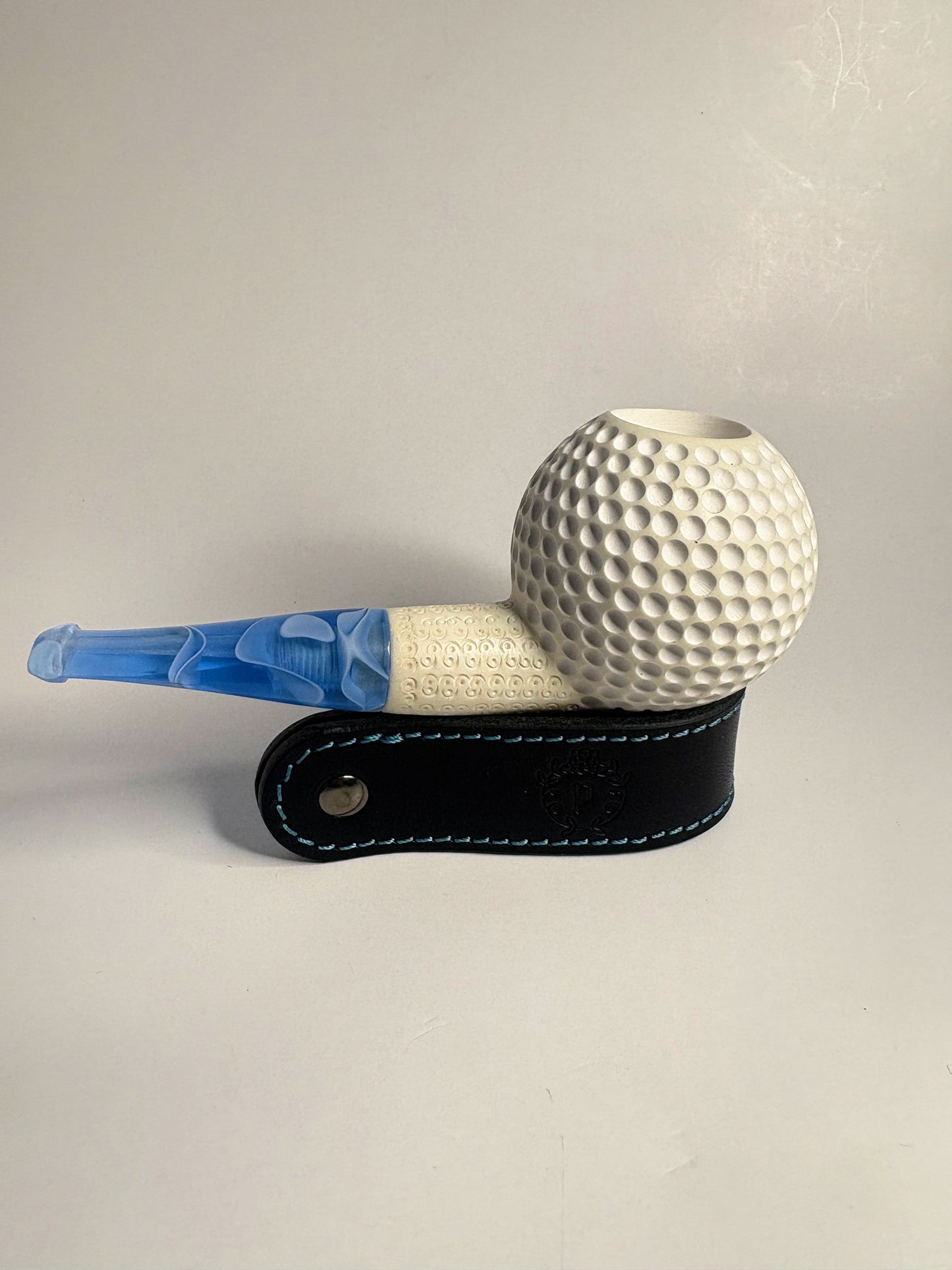 Palmyra Products x Ahmet Govem Golf Ball Meerschaum Pipe