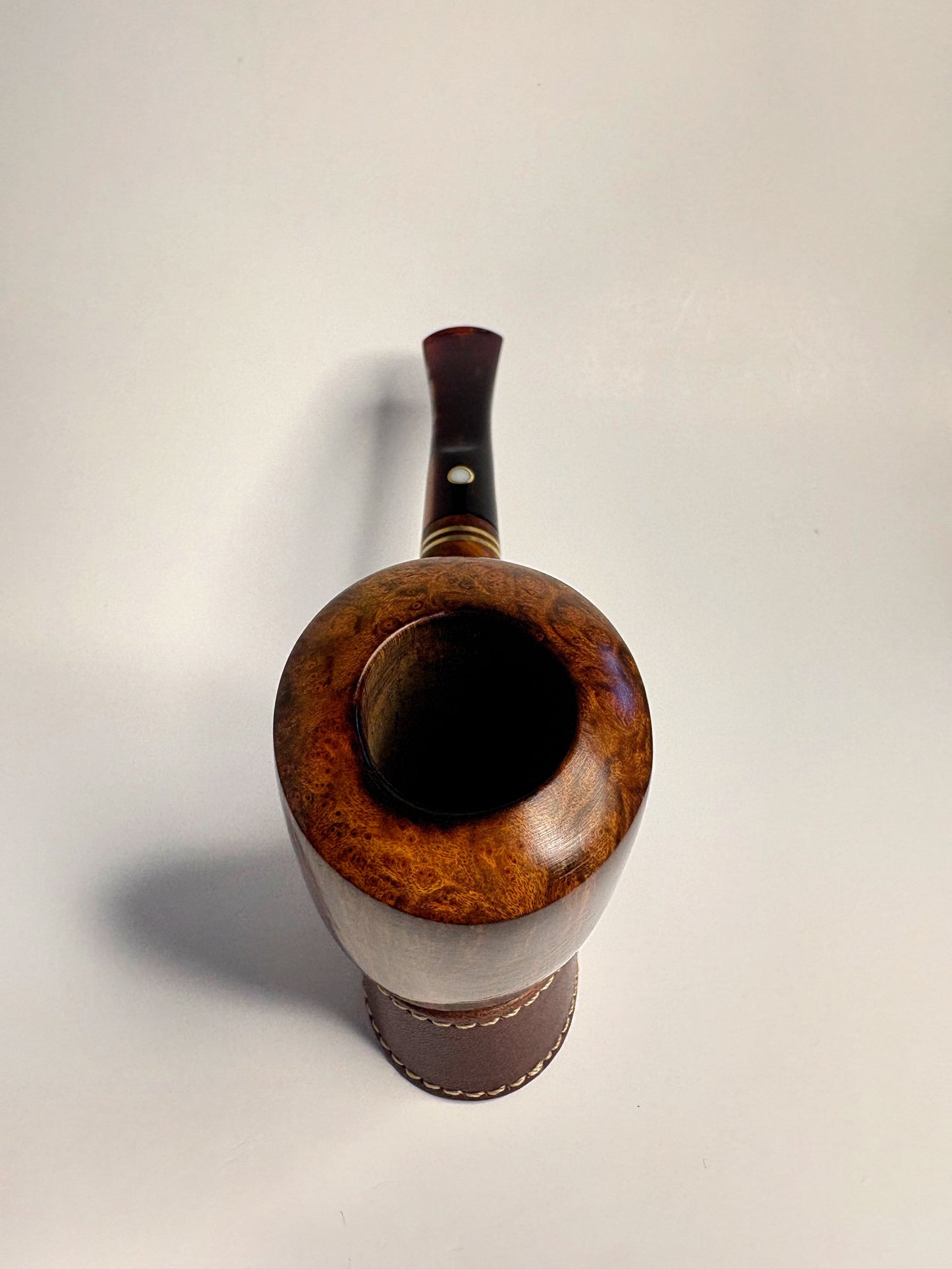 Mauro Armellini Straight Grain Billiard Italian Estate Pipe