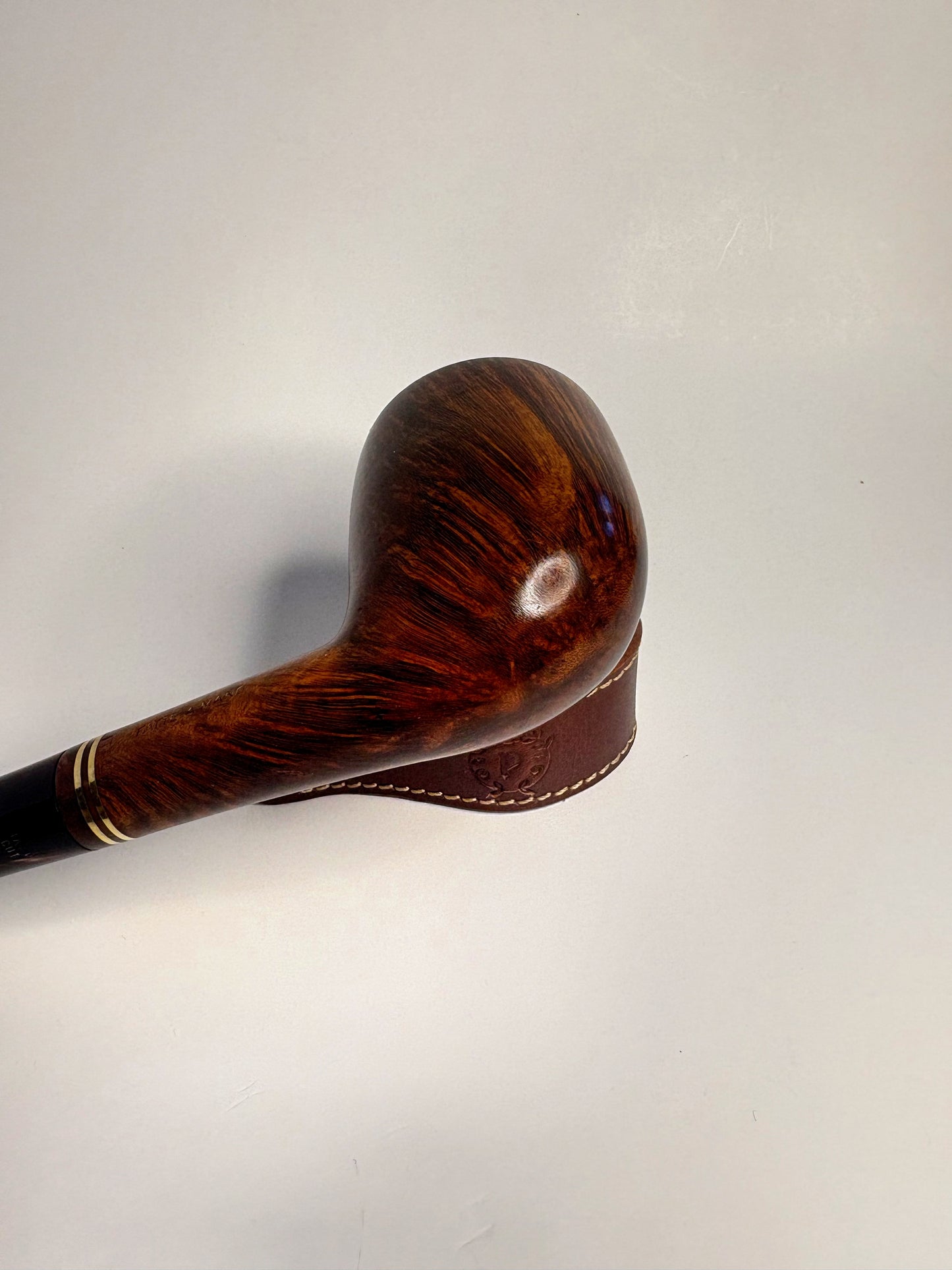 Mauro Armellini Straight Grain Billiard Italian Estate Pipe