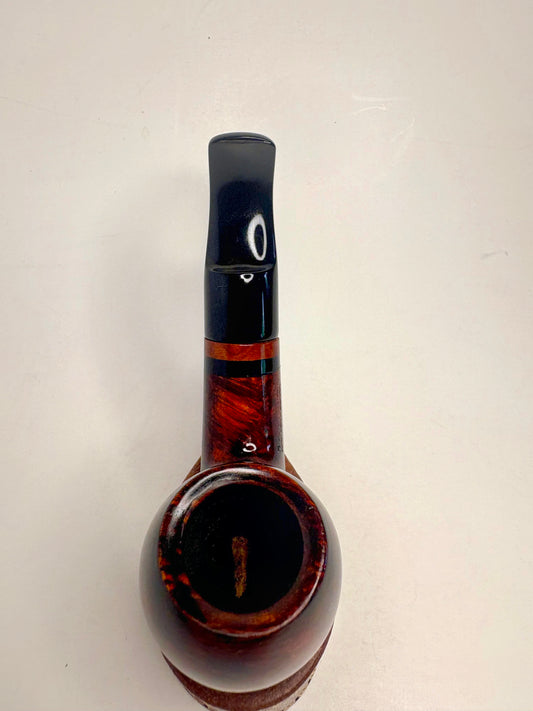 Lorenzetti Avitus Bent Billiard Small Italian Estate Pipe