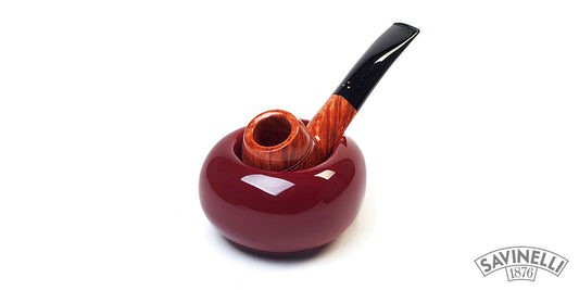 Savinelli Goccia Pipe Stand Burgundy