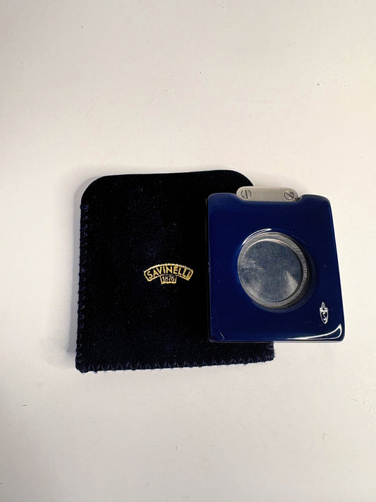 Savinelli Acrylic Blue Cigar Cutter