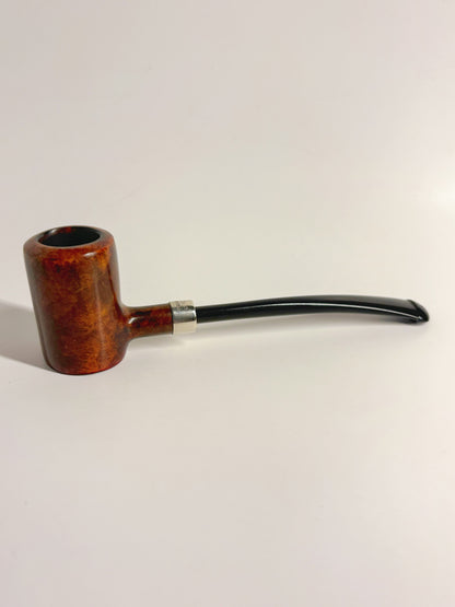 Peterson Specialty Series Army Mounted Silver Tankard Irish Estate Pipe