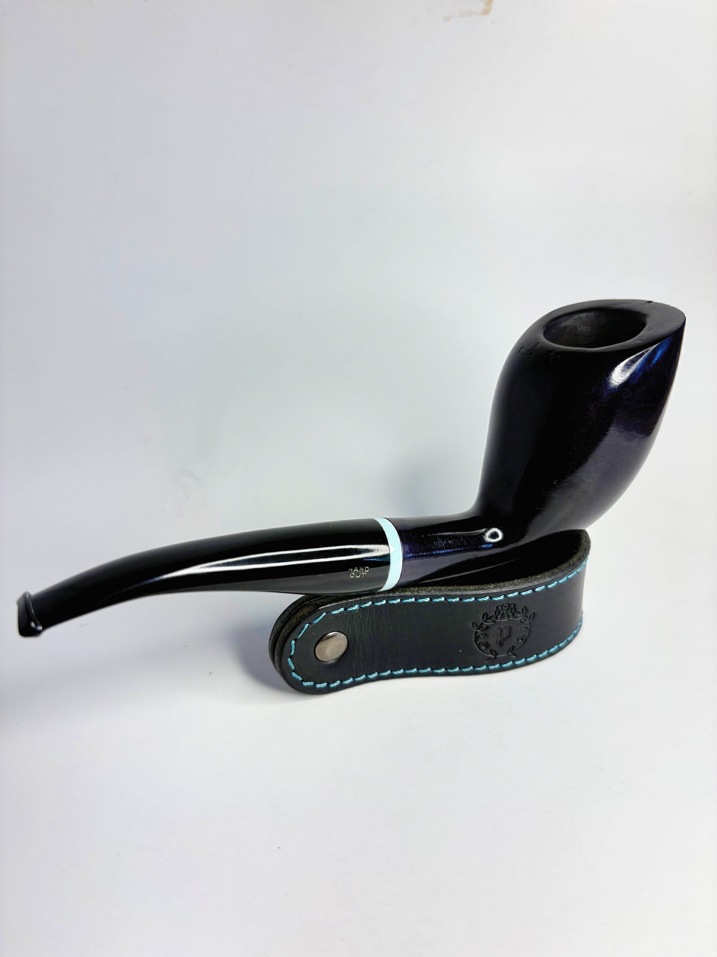 Jeantet “Evolution” Modern Bent Billiard French Estate Pipe