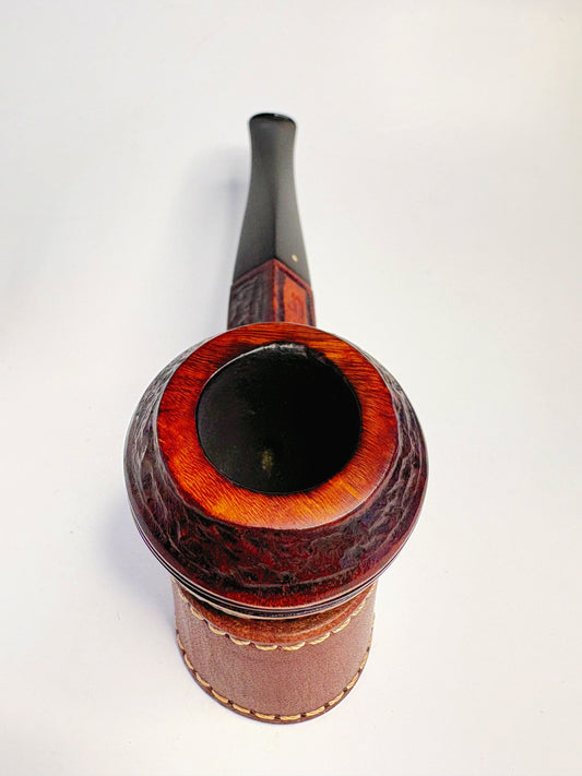 Brigham Early 1 Dot Squat Bulldog Canadian Estate Pipe