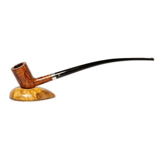 Peterson Sterling Silver Band Churchwarden Pipe