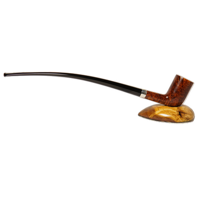 Peterson Sterling Silver Band Churchwarden Pipe