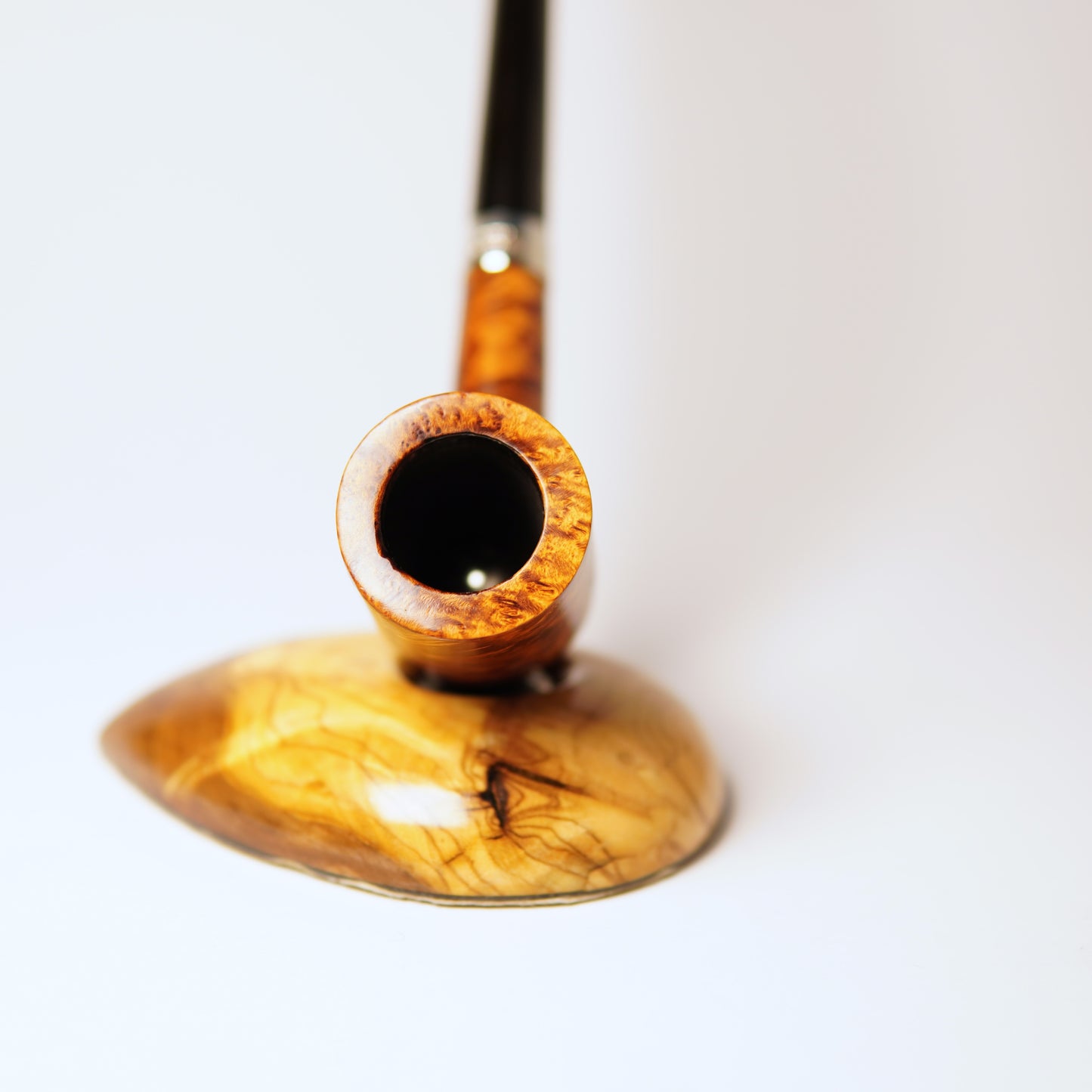Peterson Sterling Silver Band Churchwarden Pipe