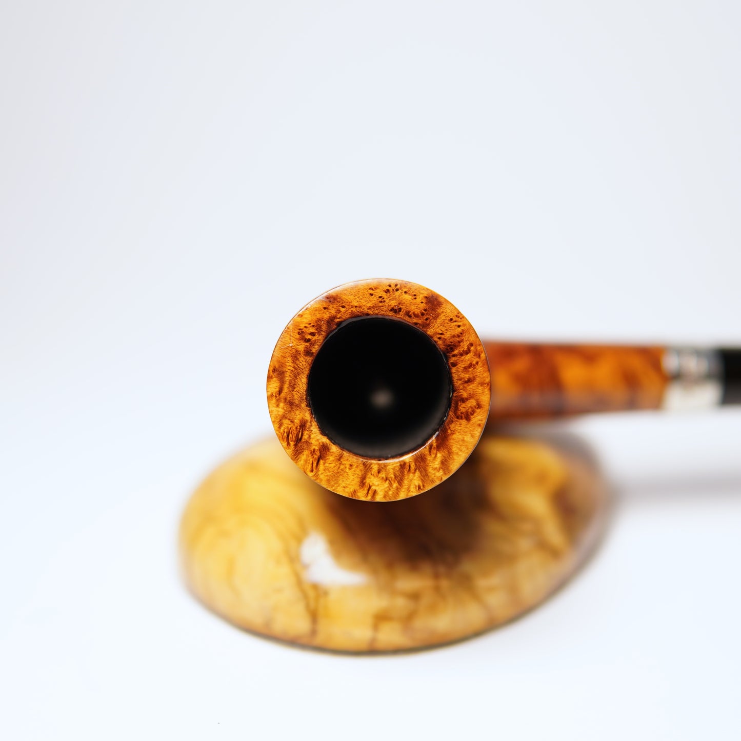 Peterson Sterling Silver Band Churchwarden Pipe