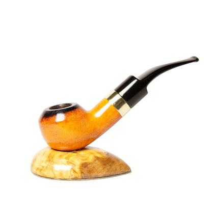 Barling Meerschaum Bent Author Pipe