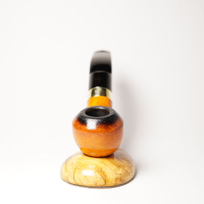 Barling Meerschaum Bent Author Pipe