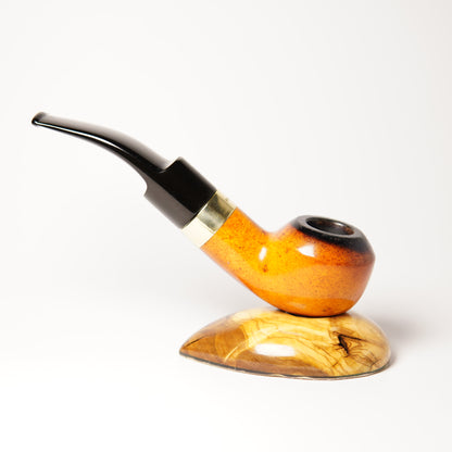 Barling Meerschaum Bent Author Pipe