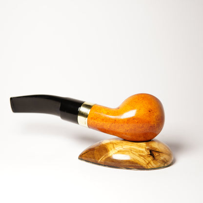 Barling Meerschaum Bent Author Pipe