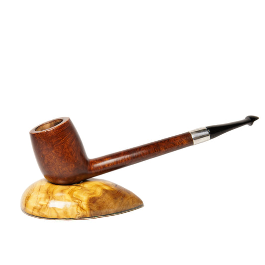 Peterson London Made Silver Band Billiard (50's-60's) pipe