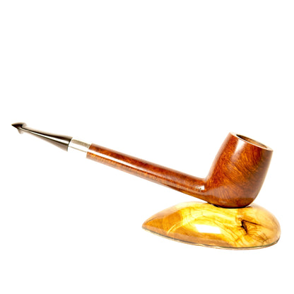 Peterson London Made Silver Band Billiard (50's-60's) pipe
