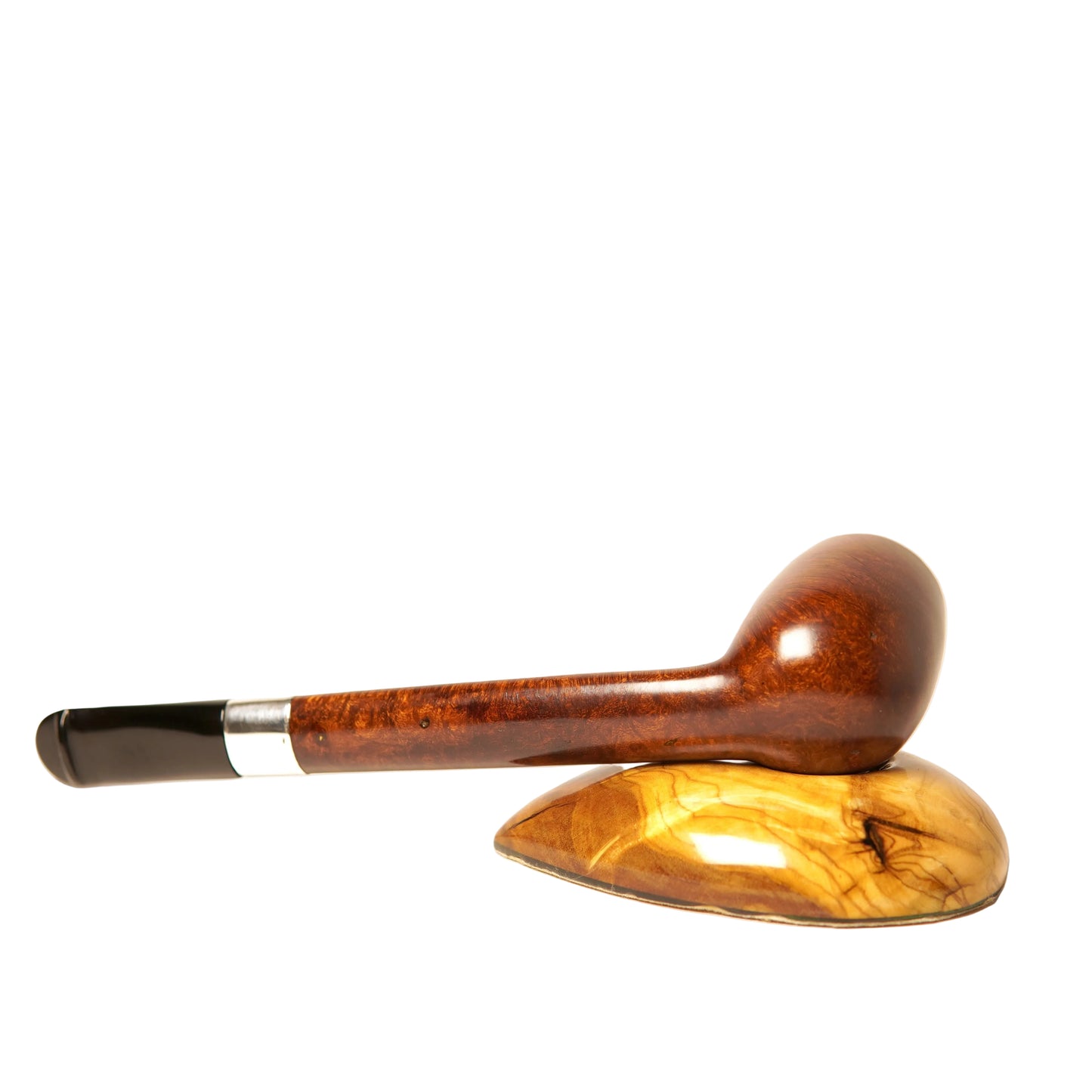 Peterson London Made Silver Band Billiard (50's-60's) pipe