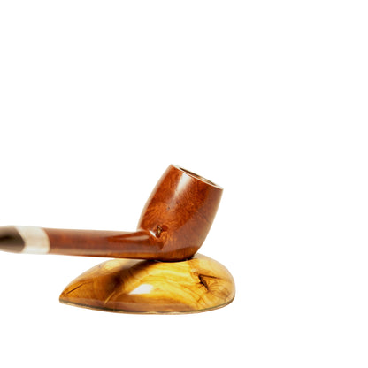 Peterson London Made Silver Band Billiard (50's-60's) pipe
