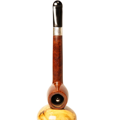 Peterson London Made Silver Band Billiard (50's-60's) pipe