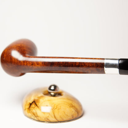 Peterson London Made Silver Band Billiard (50's-60's) pipe