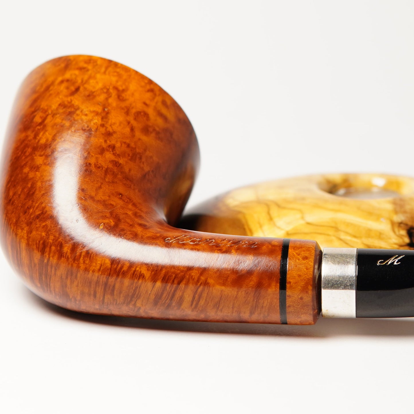 Montini Sterling Silver Band Pipe