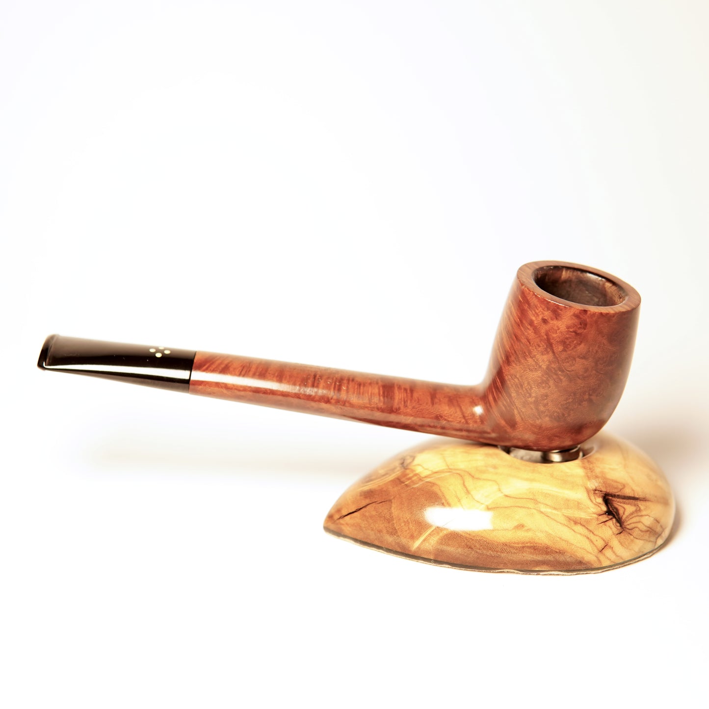 Sasieni Walnut Four Dot London Made Pipe