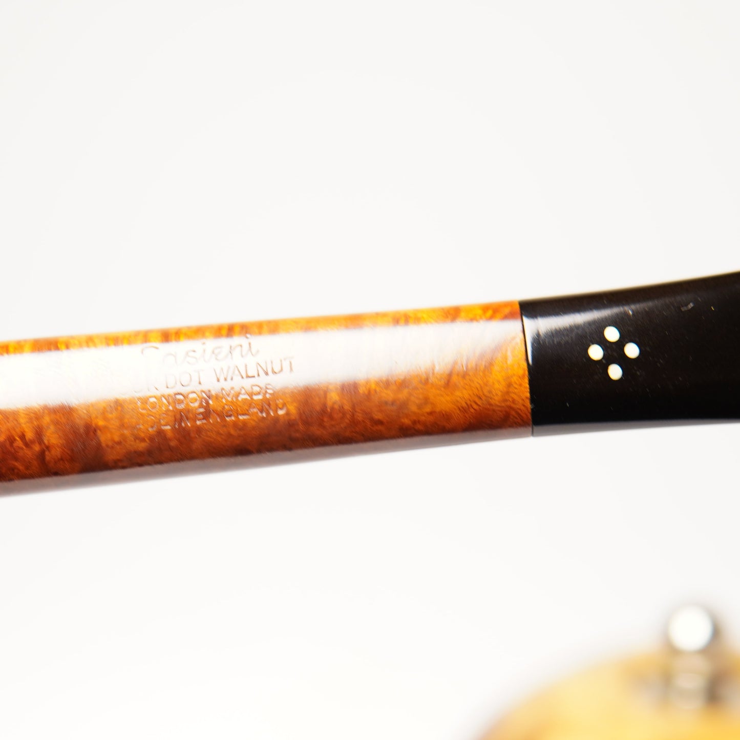 Sasieni Walnut Four Dot London Made Pipe