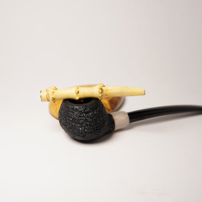 Kadesh Swanson Blasted Prince Artisan Pipe