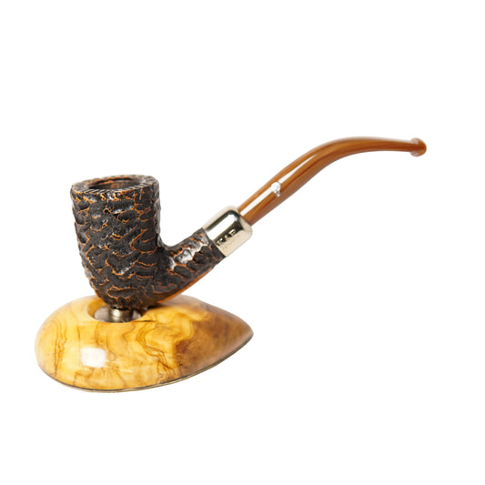 Peterson Derry Rusticated 128 Fishtail Pipe