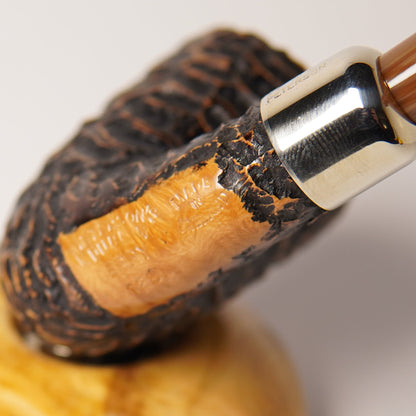 Peterson Derry Rusticated 128 Fishtail Pipe