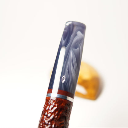 Savinelli Lunaria Rusticated 316 KS (6mm filter)